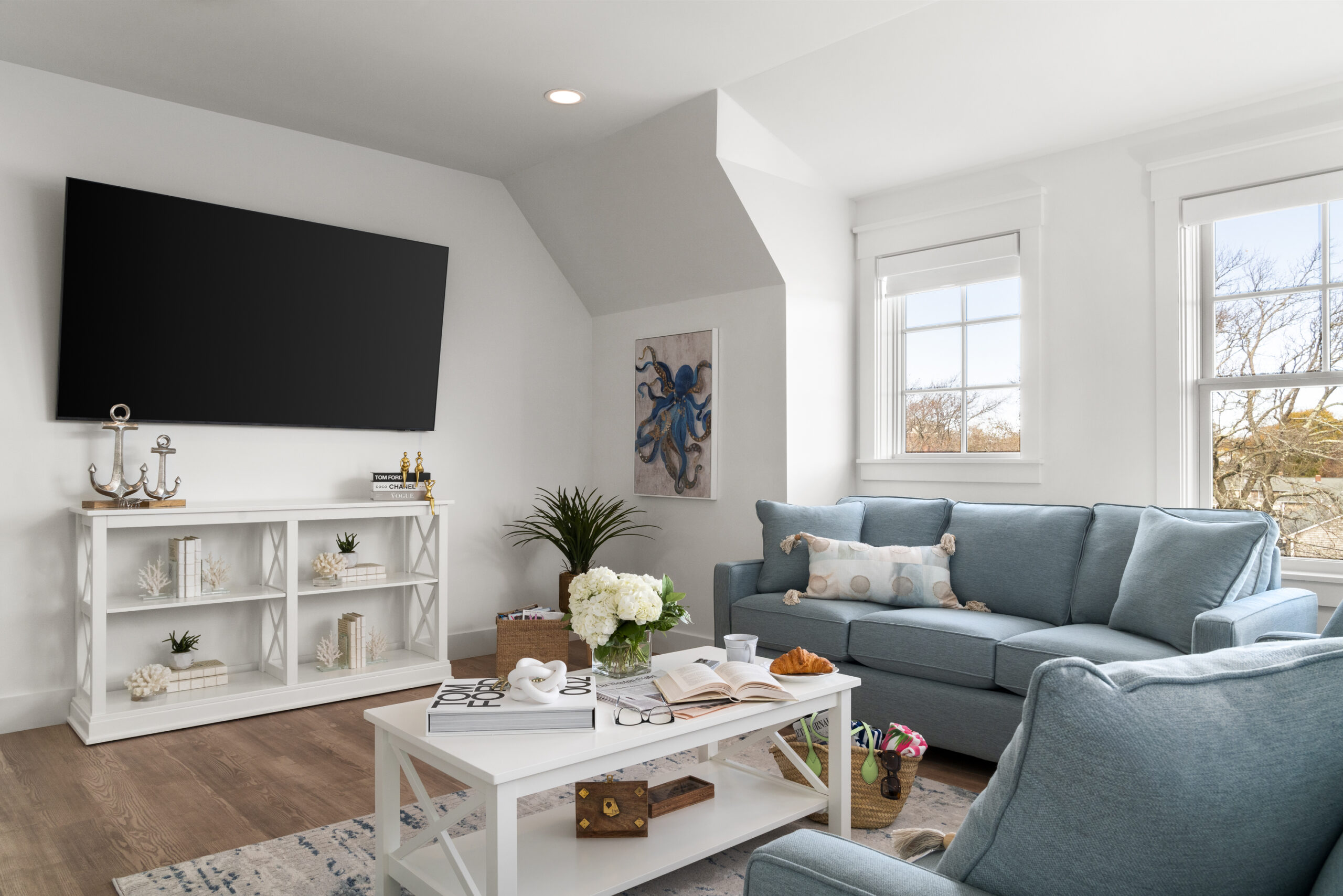 Living Room, TV, coffee table